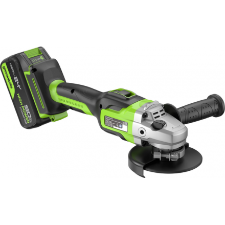 Угловая шлифовальная машина Greenworks GD24AG бесщеточная 24V / 3200207CUG (с АКБ 5Ач и ЗУ) Угловая шлифовальная машина Greenworks GD24AG бесщеточная 24V / 3200207CUG (с АКБ 5Ач и ЗУ)