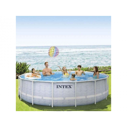 Бассейн Intex Prism Frame Chevron 26746 (488х122) Бассейн Intex Prism Frame Chevron 26746 (488х122)