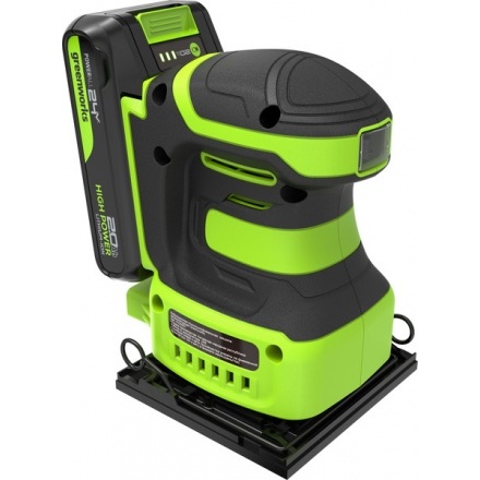 Вибрационная шлифовальная машина Greenworks G24SS14 / 3100507CUA Вибрационная шлифовальная машина Greenworks G24SS14 / 3100507CUA