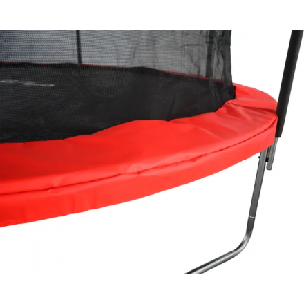 Батут GoUP Elite-D312/10FT (с сеткой и лестницей, красный) Батут GoUP Elite-D312/10FT (с сеткой и лестницей, красный)