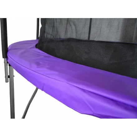 Батут GoUP Elite-D374/12FT (с сеткой и лестницей, фиолетовый) Батут GoUP Elite-D374/12FT (с сеткой и лестницей, фиолетовый)