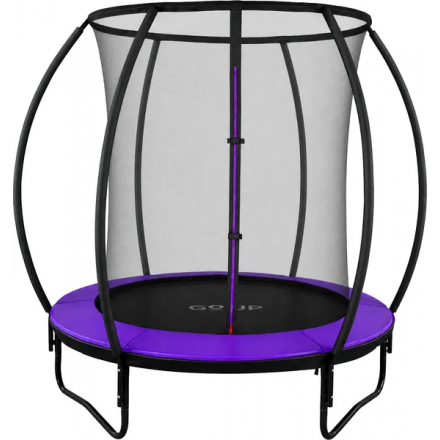 Батут GoUP Luxury-D183/6FT (с сеткой, фиолетовый) Батут GoUP Luxury-D183/6FT (с сеткой, фиолетовый)