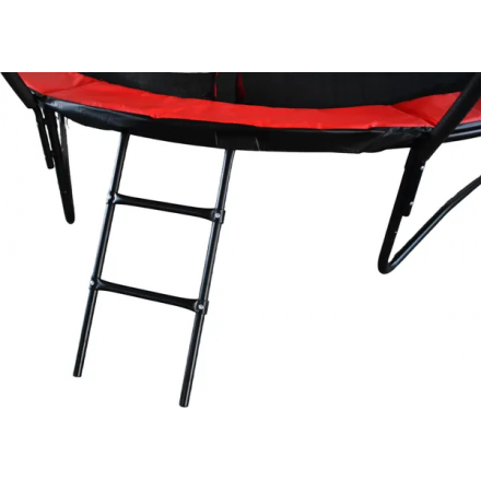 Батут GoUP Luxury-D252/8FT (с сеткой и лестницей, красный) Батут GoUP Luxury-D252/8FT (с сеткой и лестницей, красный)