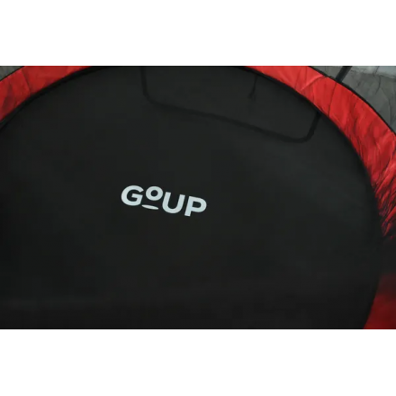 Батут GoUP Luxury-D252/8FT (с сеткой и лестницей, красный) Батут GoUP Luxury-D252/8FT (с сеткой и лестницей, красный)