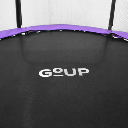 Батут GoUP Prestige-D252/8FT (с сеткой и лестницей, фиолетовый) Батут GoUP Prestige-D252/8FT (с сеткой и лестницей, фиолетовый)