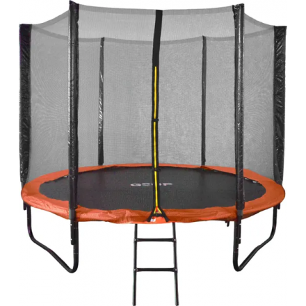 Батут GoUP Prestige-D312/10FT (с сеткой и лестницей, оранжевый) Батут GoUP Prestige-D312/10FT (с сеткой и лестницей, оранжевый)