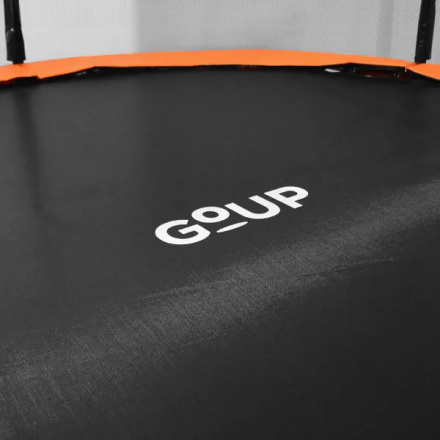 Батут GoUP Prestige-D312/10FT (с сеткой и лестницей, оранжевый) Батут GoUP Prestige-D312/10FT (с сеткой и лестницей, оранжевый)