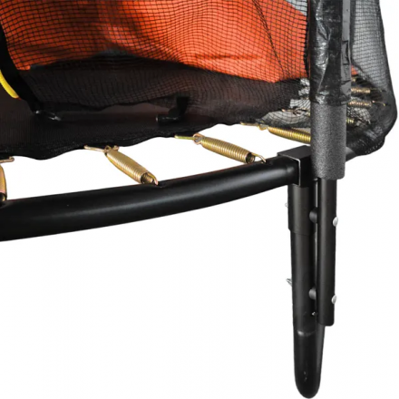 Батут GoUP Prestige-D312/10FT (с сеткой и лестницей, оранжевый) Батут GoUP Prestige-D312/10FT (с сеткой и лестницей, оранжевый)