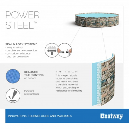 Каркасный бассейн Bestway Power Steel 56889 (671x132) Каркасный бассейн Bestway Power Steel 56889 (671x132)