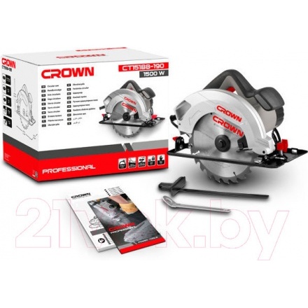 Дисковая пила CROWN CT15188-190 Дисковая пила CROWN CT15188-190