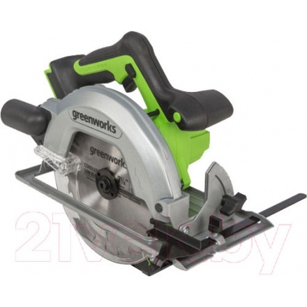 Дисковая пила Greenworks GD24CS бесщеточная 24V / 1500907 (без АКБ и ЗУ) Дисковая пила Greenworks GD24CS бесщеточная 24V / 1500907 (без АКБ и ЗУ)