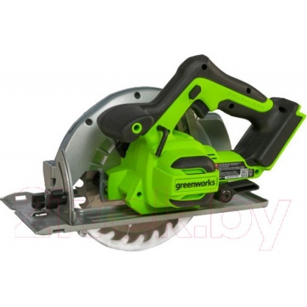 Дисковая пила Greenworks GD24CS бесщеточная 24V / 1500907 (без АКБ и ЗУ) Дисковая пила Greenworks GD24CS бесщеточная 24V / 1500907 (без АКБ и ЗУ)