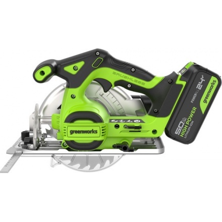 Дисковая пила Greenworks GD24CS165 / 1501607CUG Дисковая пила Greenworks GD24CS165 / 1501607CUG
