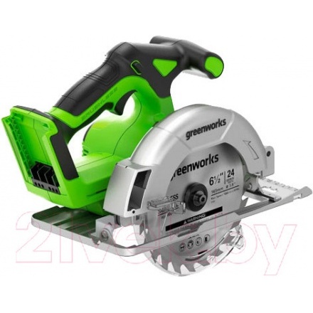 Дисковая пила Greenworks GD24CS165 / 1501607 (без АКБ и ЗУ) Дисковая пила Greenworks GD24CS165 / 1501607 (без АКБ и ЗУ)