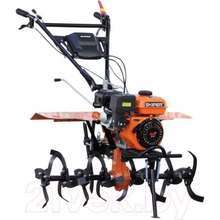 Мотокультиватор бензиновый Skiper SP-850S + колеса 4.00-10 (комплект)