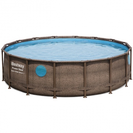 Бассейн каркасный Bestway Power Steel Swim Vista 56725 488x122 см