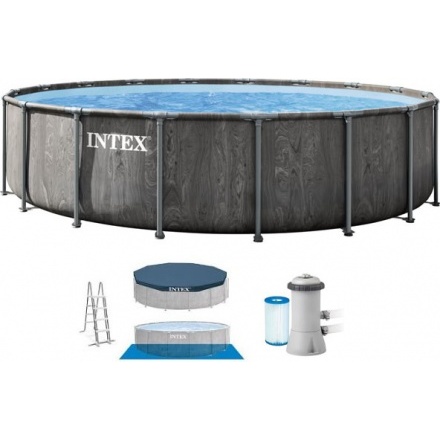 Бассейн Intex Greywood Prism Frame Premium 26744NP (549х122см) Бассейн Intex Greywood Prism Frame Premium 26744NP (549х122см)