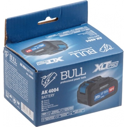 Аккумулятор для электроинструмента Bull AK 4004 18.0 В / 1329596 Аккумулятор для электроинструмента Bull AK 4004 18.0 В / 1329596