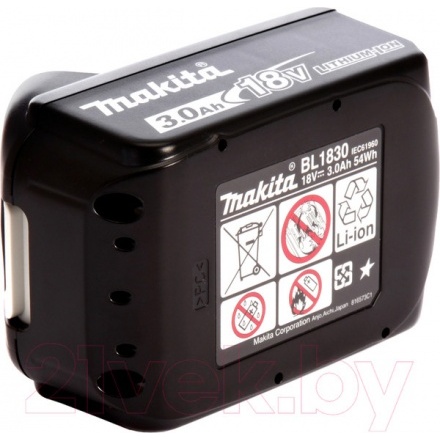Аккумулятор для электроинструмента Makita BL1830B (632M83-6) Аккумулятор для электроинструмента Makita BL1830B (632M83-6)