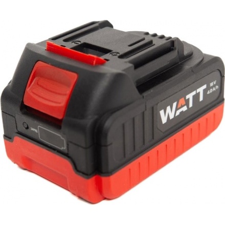 Аккумулятор для электроинструмента Watt 18V 4.0 Ah Li-Ion (1.018.000.02) Аккумулятор для электроинструмента Watt 18V 4.0 Ah Li-Ion (1.018.000.02)