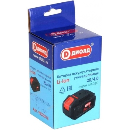 Аккумулятор для электроинструмента Диолд ЛИ-02С (90022019) Аккумулятор для электроинструмента Диолд ЛИ-02С (90022019)