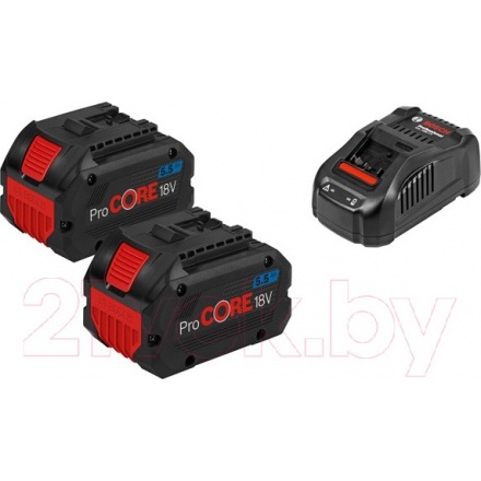Набор аккумуляторов для электроинструмента Bosch ProCORE 18V 5.5 + зарядное GAL 1880 CV