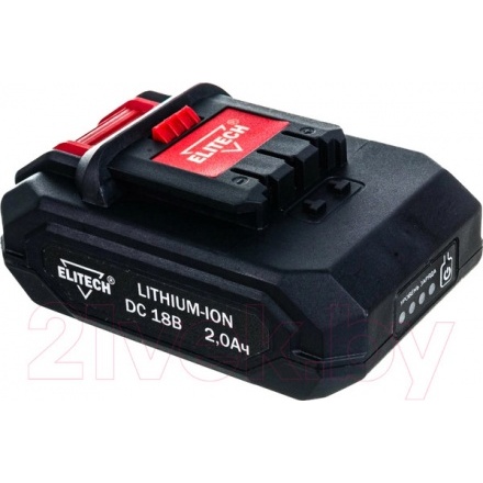 Аккумулятор для электроинструмента Elitech 18V 2.0 Ah (1820.098600) Аккумулятор для электроинструмента Elitech 18V 2.0 Ah (1820.098600)