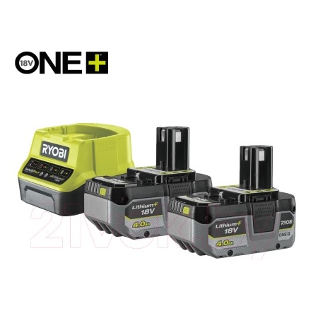 Набор аккумуляторов для электроинструмента Ryobi RC18120-240X (5133005092) Набор аккумуляторов для электроинструмента Ryobi RC18120-240X (5133005092)