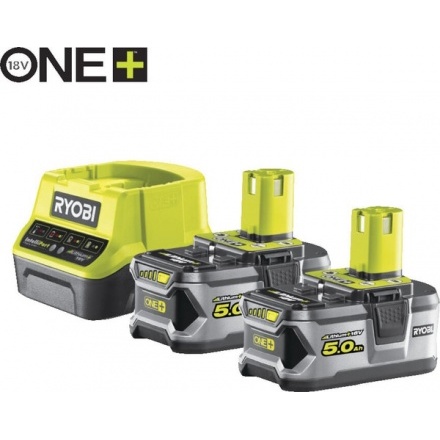 Набор аккумуляторов для электроинструмента Ryobi RC18120-250 + RC18120 / 5133003364 Набор аккумуляторов для электроинструмента Ryobi RC18120-250 + RC18120 / 5133003364