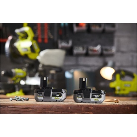 Набор аккумуляторов для электроинструмента Ryobi RC18120-250 + RC18120 / 5133003364 Набор аккумуляторов для электроинструмента Ryobi RC18120-250 + RC18120 / 5133003364