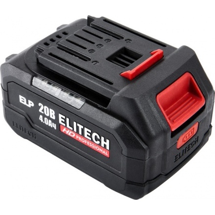 Аккумулятор для электроинструмента Elitech 20V 4.0 Ah RCB 2040S E0911.091.00 / 205871 Аккумулятор для электроинструмента Elitech 20V 4.0 Ah RCB 2040S E0911.091.00 / 205871