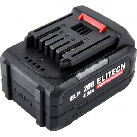 Аккумулятор для электроинструмента Elitech 20V 4.0 Ah RCB 2040S E0911.091.00 / 205871 Аккумулятор для электроинструмента Elitech 20V 4.0 Ah RCB 2040S E0911.091.00 / 205871