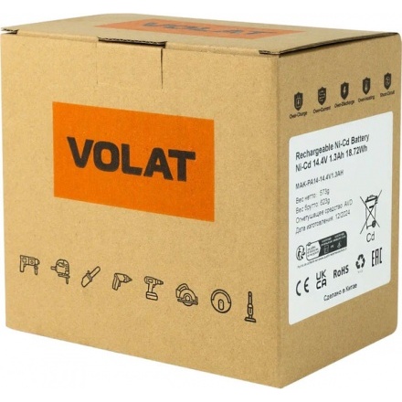 Аккумулятор для электроинструмента VOLAT VT-MAK-PA14-1.3 Аккумулятор для электроинструмента VOLAT VT-MAK-PA14-1.3