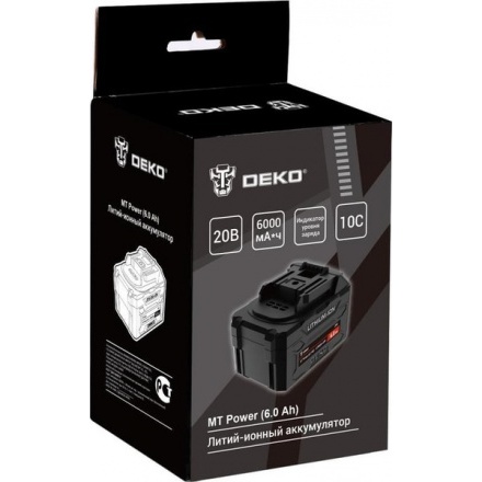 Аккумулятор для электроинструмента Deko MT Power Li-ion / 084-1066 Аккумулятор для электроинструмента Deko MT Power Li-ion / 084-1066