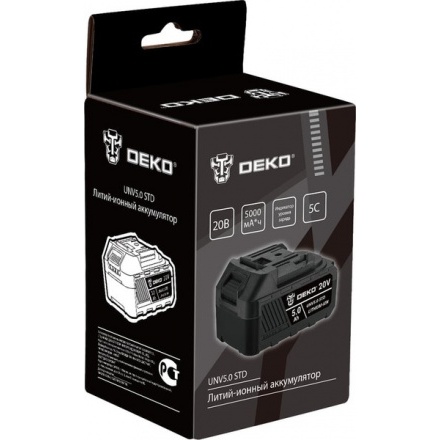 Аккумулятор для электроинструмента Deko UNV5.0 STD / 063-4495 Аккумулятор для электроинструмента Deko UNV5.0 STD / 063-4495