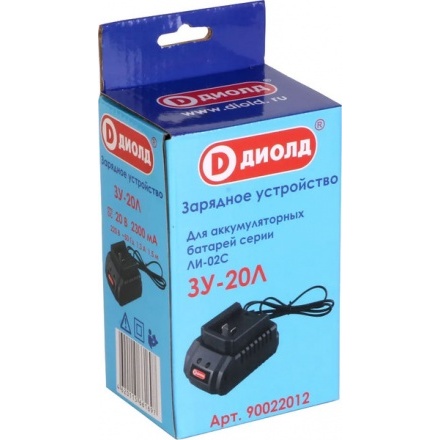 Зарядное устройство для электроинструмента Диолд ЗУ-20Л (90022012) Зарядное устройство для электроинструмента Диолд ЗУ-20Л (90022012)