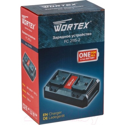 Зарядное устройство для электроинструмента Wortex FC 2115-2 ALL1 (0329182) Зарядное устройство для электроинструмента Wortex FC 2115-2 ALL1 (0329182)