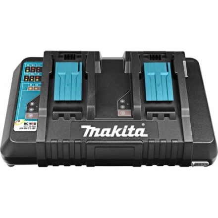 Зарядное устройство для электроинструмента Makita DC18RD (196941-7) Зарядное устройство для электроинструмента Makita DC18RD (196941-7)