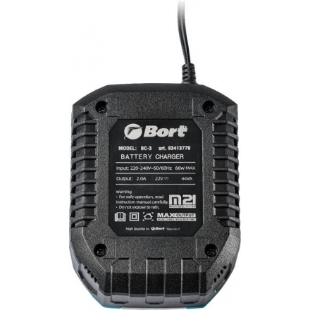 Зарядное устройство для электроинструмента Bort BC-3 (93413779) Зарядное устройство для электроинструмента Bort BC-3 (93413779)