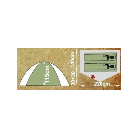 Палатка AVI-Outdoor Logmer 2911-NK Палатка AVI-Outdoor Logmer 2911-NK