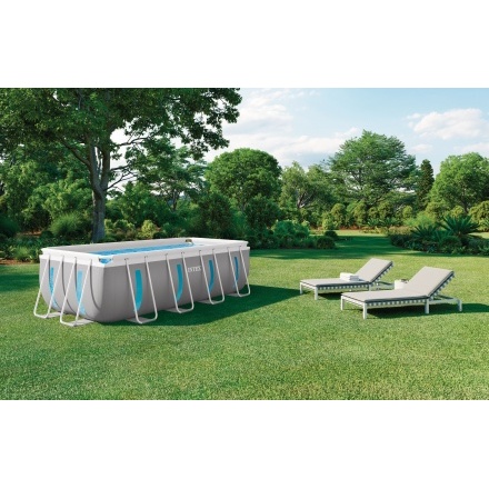 Каркасный бассейн Intex Prism Frame Clearview 26770NP (400х200x122) Каркасный бассейн Intex Prism Frame Clearview 26770NP (400х200x122)