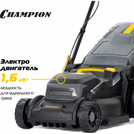 Газонокосилка электрическая CHAMPION EM3716 Газонокосилка электрическая CHAMPION EM3716