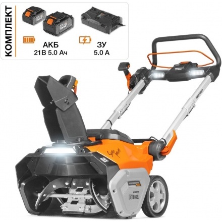 Снегоуборщик аккумуляторный Daewoo Power DAST 6042Li Set (с 2-мя АКБ) Снегоуборщик аккумуляторный Daewoo Power DAST 6042Li Set (с 2-мя АКБ)