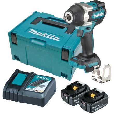 Гайковерт Makita DTW700RTJ (с 2-мя АКБ, кейс)