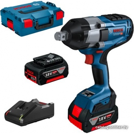 Гайковерт Bosch GDS 18V-1050 H 06019J8522 (с 2-мя АКБ, кейс) Гайковерт Bosch GDS 18V-1050 H 06019J8522 (с 2-мя АКБ, кейс)