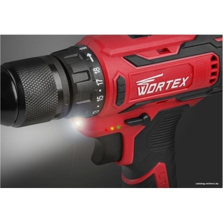 Дрель-шуруповерт Wortex BD 1820-1 Li 0329209 (с 2-мя АКБ, кейс) Дрель-шуруповерт Wortex BD 1820-1 Li 0329209 (с 2-мя АКБ, кейс)