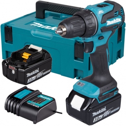 Дрель-шуруповерт Makita DDF490F003 (с 2-мя АКБ, кейс) Дрель-шуруповерт Makita DDF490F003 (с 2-мя АКБ, кейс)