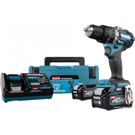 Ударная дрель-шуруповерт Makita HP002GD201 (с 2-мя АКБ, кейс) Ударная дрель-шуруповерт Makita HP002GD201 (с 2-мя АКБ, кейс)