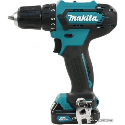 Дрель-шуруповерт Makita DF333DYX14 (с 2-мя АКБ, кейс +набор оснастки) Дрель-шуруповерт Makita DF333DYX14 (с 2-мя АКБ, кейс +набор оснастки)