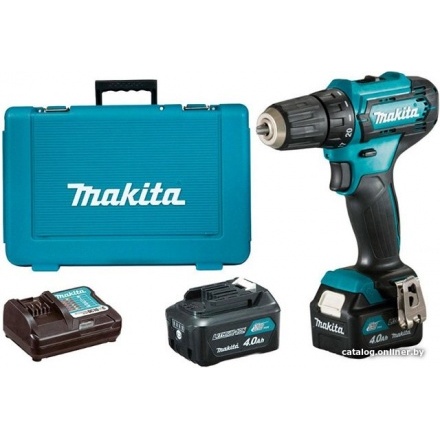 Дрель-шуруповерт Makita DF333DWME (с 2-мя АКБ, кейс) Дрель-шуруповерт Makita DF333DWME (с 2-мя АКБ, кейс)